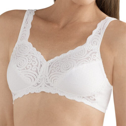 Hvid Jasmin BH med lomme fra Amoena