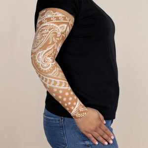 Daisy Dark kompressionsærme fra LympheDIVAs