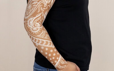 Daisy Dark kompressionsærme fra LympheDIVAs