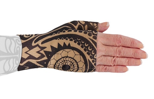 Fierce Beige kompressionshandske uden fingre