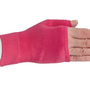 Fuchsia kompressionshandske uden fingre