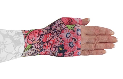 Bloomin Betty Dark kompressionshandske uden fingre