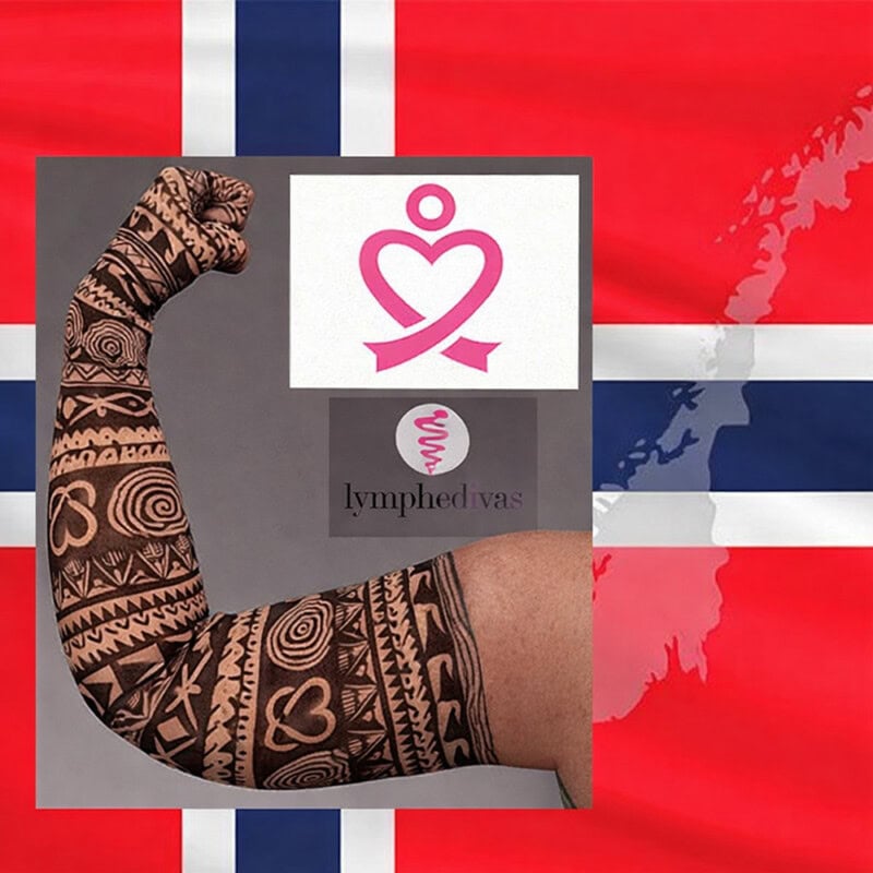 LympheDIVAs er landet i Norge - flot kompression til norske kvinder!