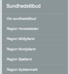 Regionernes tilbud til kræftramte