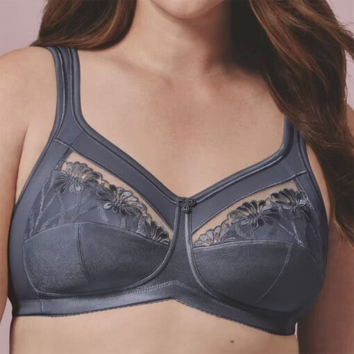 Safina BH med lomme fra Anita Care - i farven Shadow Blue