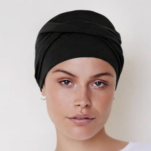Zoya Turban hue - i farven Deep Black