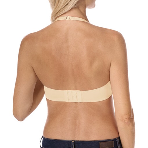 Barbara BH som halterneck - lukning bag om nakken