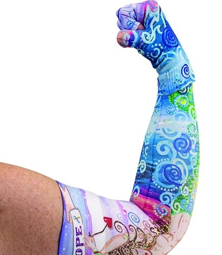 Hope er et af de mange Lymphedivas kompressionsærmer