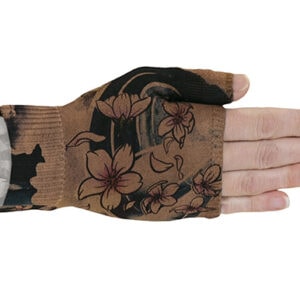 Sakura Mocha kompressionshandske uden fingre