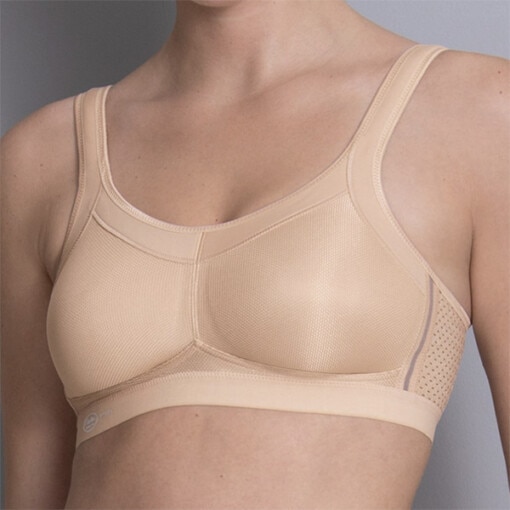 Lækker Momentum sportsBH fra Anita Active i sand