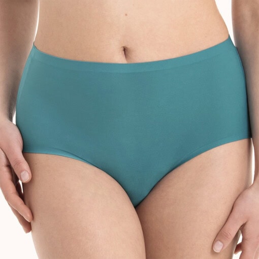 Essential High Waist Briefs trusser fra Anita - Light smaragd