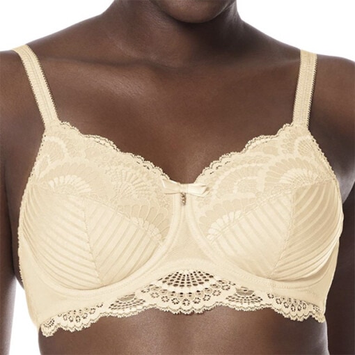 Flot og stilfuld Karolina bøjleBH med lomme - fra Amoena