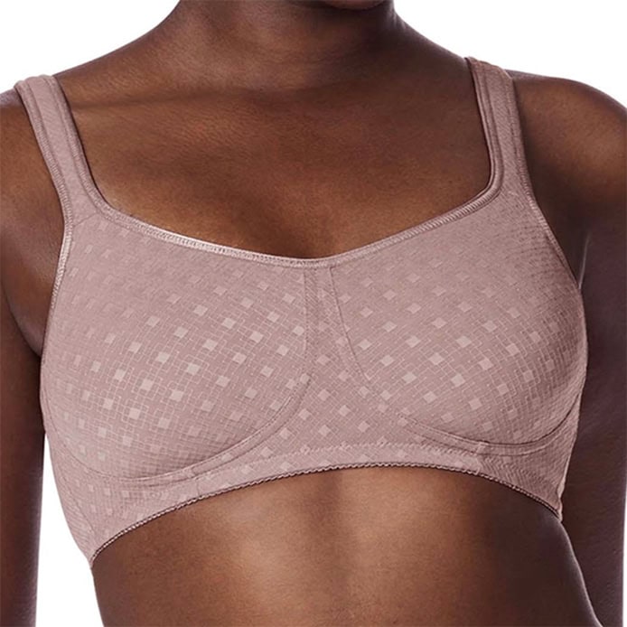 Tiana BH med lomme fra Amoena - i farven mauve