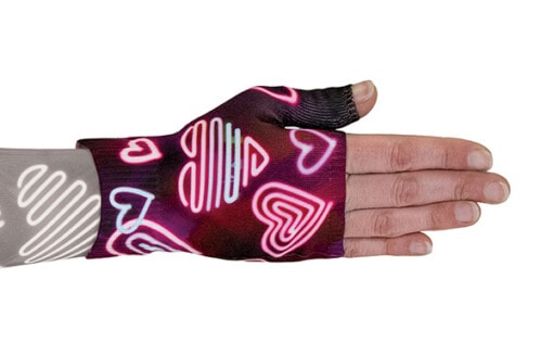 Amore kompressionshandske uden fingre fra LympheDIVAs