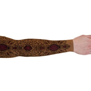 Audrey Mocha kompressionsærme fra LympheDIVAs