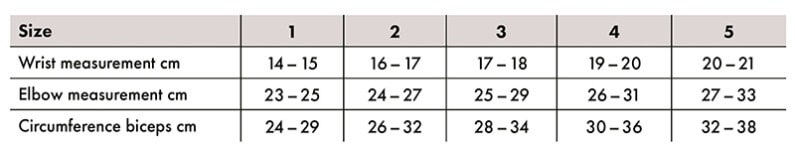 Find din størrelse på Houston bolero - Lymph O Fit