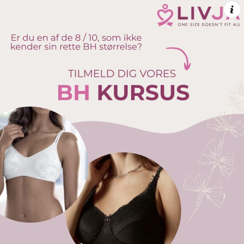 Øg din livskvalitet og deltag i Livjas BH-kursus