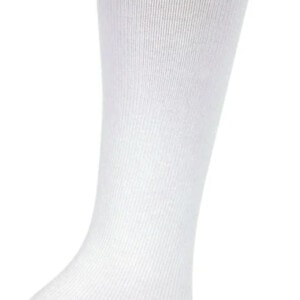 Hvide kompressionsstrømper med 1-521 mmHg