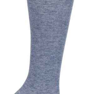 Lyseblå kompressionsstrømper med 15-21 mmHg