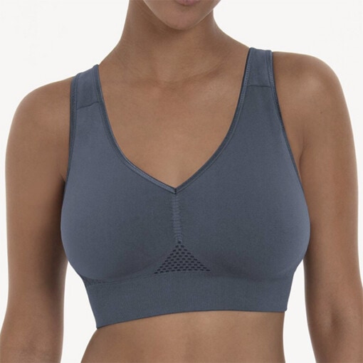 Lotta BH med lomme fra Anita Care - i farven skygrey