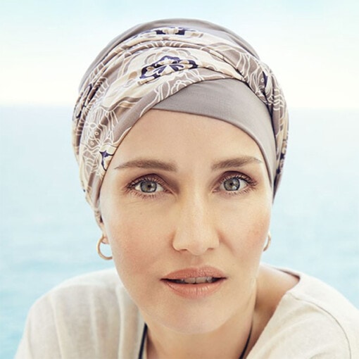 Shakti turban hue - Beige Ornaments