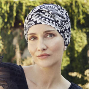 Shakti turban i designet Round n Round fra Christine Headwear