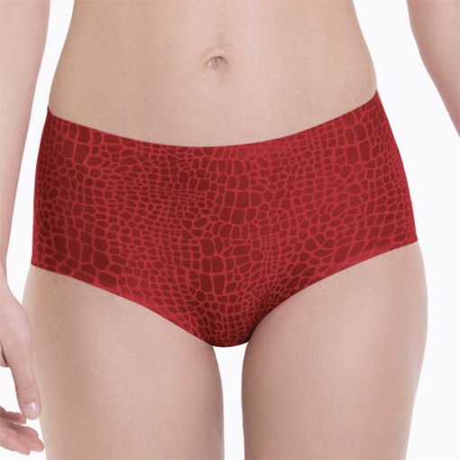 Essential High Waist Briefs fra Anita - her i farven: Orinoco Red
