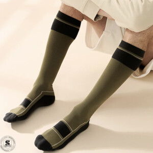 Effektive kompressionsstrømper til sport og fritid - grønne