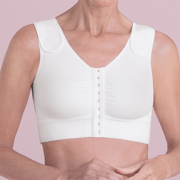 Munich kompressionsBH fra Anita Care uden lommer - hvid