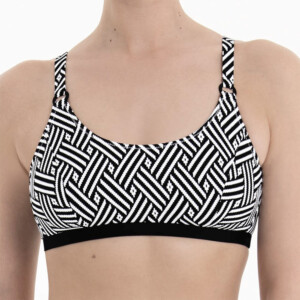 Nola Care bikinitop black-white fra Anita Care