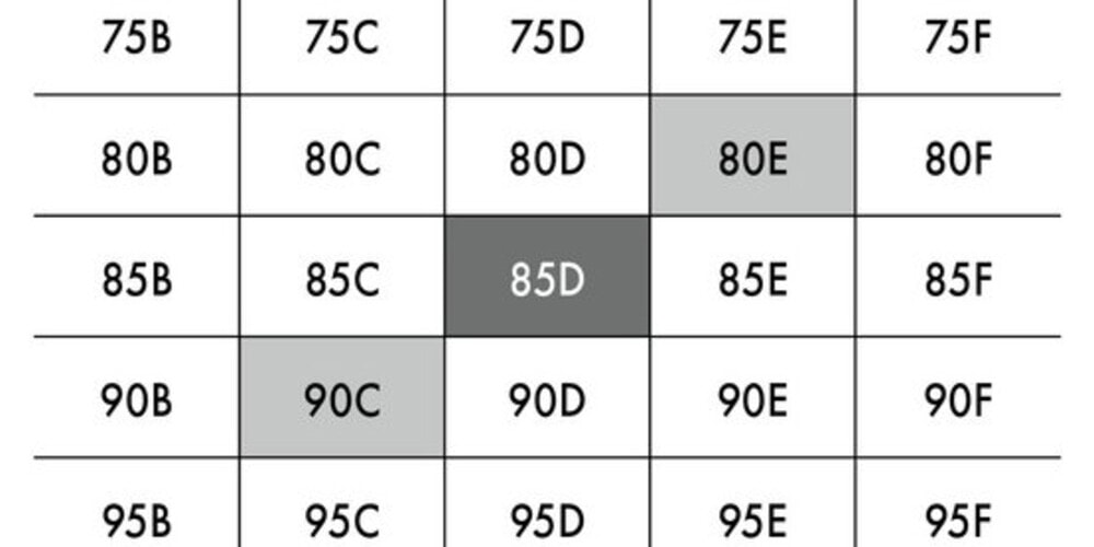 Cross Sizing betyder at krydse størrelse, når du skal finde den helt rigtige BH