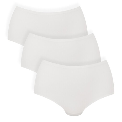 Essential High Waist Briefs 3-pak - i farven hvid