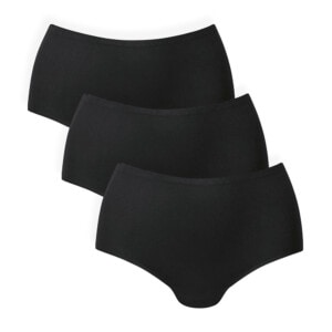 Essential High Waist Briefs 3-pak - i farven sort