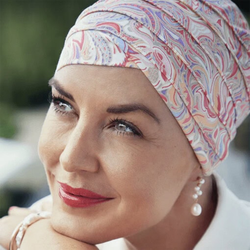 Yoga turban energetic flowers fra House of Christine