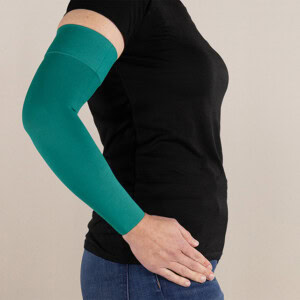 Spruce (granfarvet) kompressionsærme fra LympheDIVAs