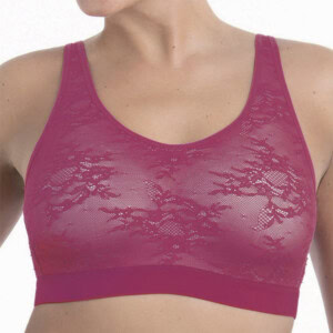 Essential Lace BH med lomme fra Anita Care - i farven Candy Pink