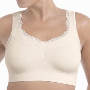 Lotta Lace BH med lomme fra Anita Care - i farven krystal