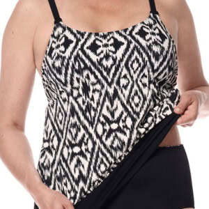 Salta Blouson badebluse med lommer fra Amoena