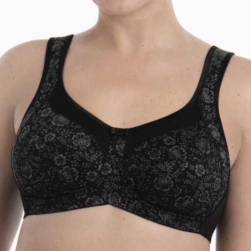 Clara Art BH med lomme fra Anita Care - i farven sort/antracit