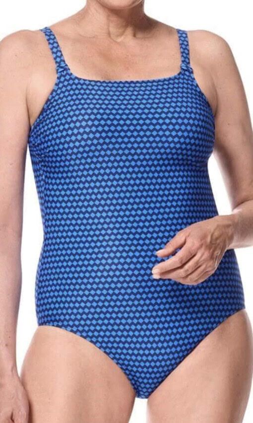 Padua badedragt med lommer fra Amoena