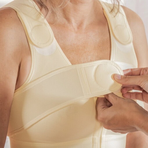 Berlin kompressionsbælte - ergonomisk i farven champagne