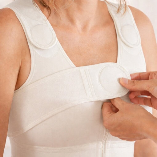 Berlin kompressionsbælte - i farven hvid