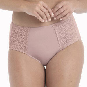 Havanna High Waist Briefs trusser - i farven rosewood