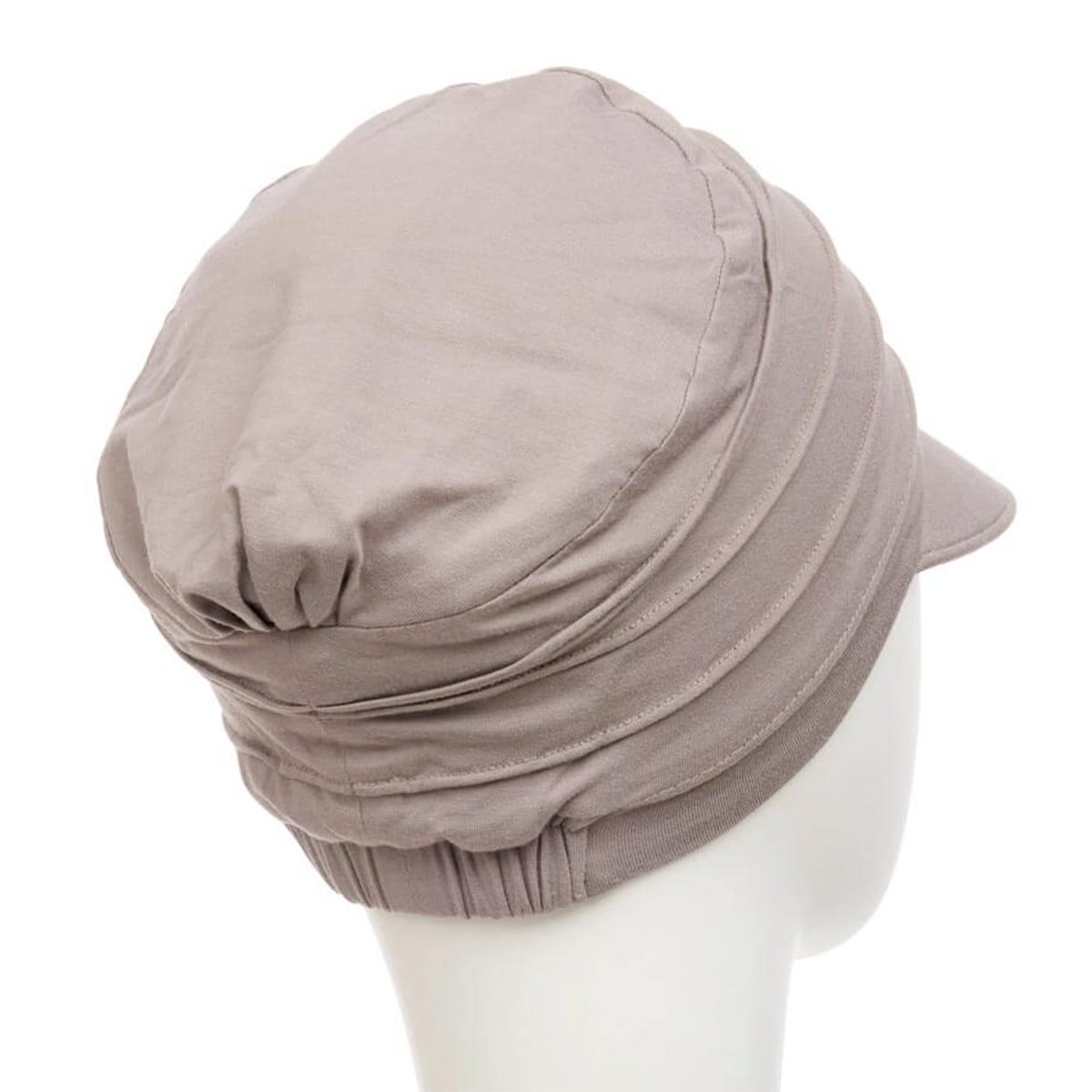 Yoga Cap med solbeskyttelse - set bagfra