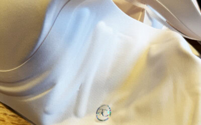Wave Flow BH med lomme - med silikone x-design i siden